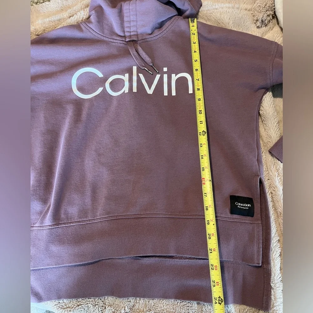 Calvin Klein Mauve women’s cowl neck sweatshirt - Picture 9 of 10
